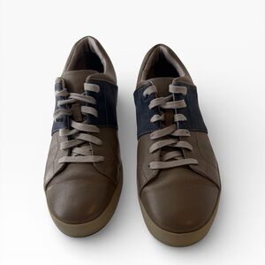 TSUBO Aratus Men's Urban Casual Color-Blocked Leather Sneakers Shoes Size 11.5